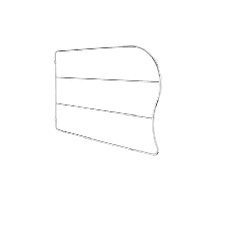 Rev-A-Shelf Steel, Silver, 0.25 in W, 12 in H, 20 in D, 20 in L, Silver LD-597-12CR-1